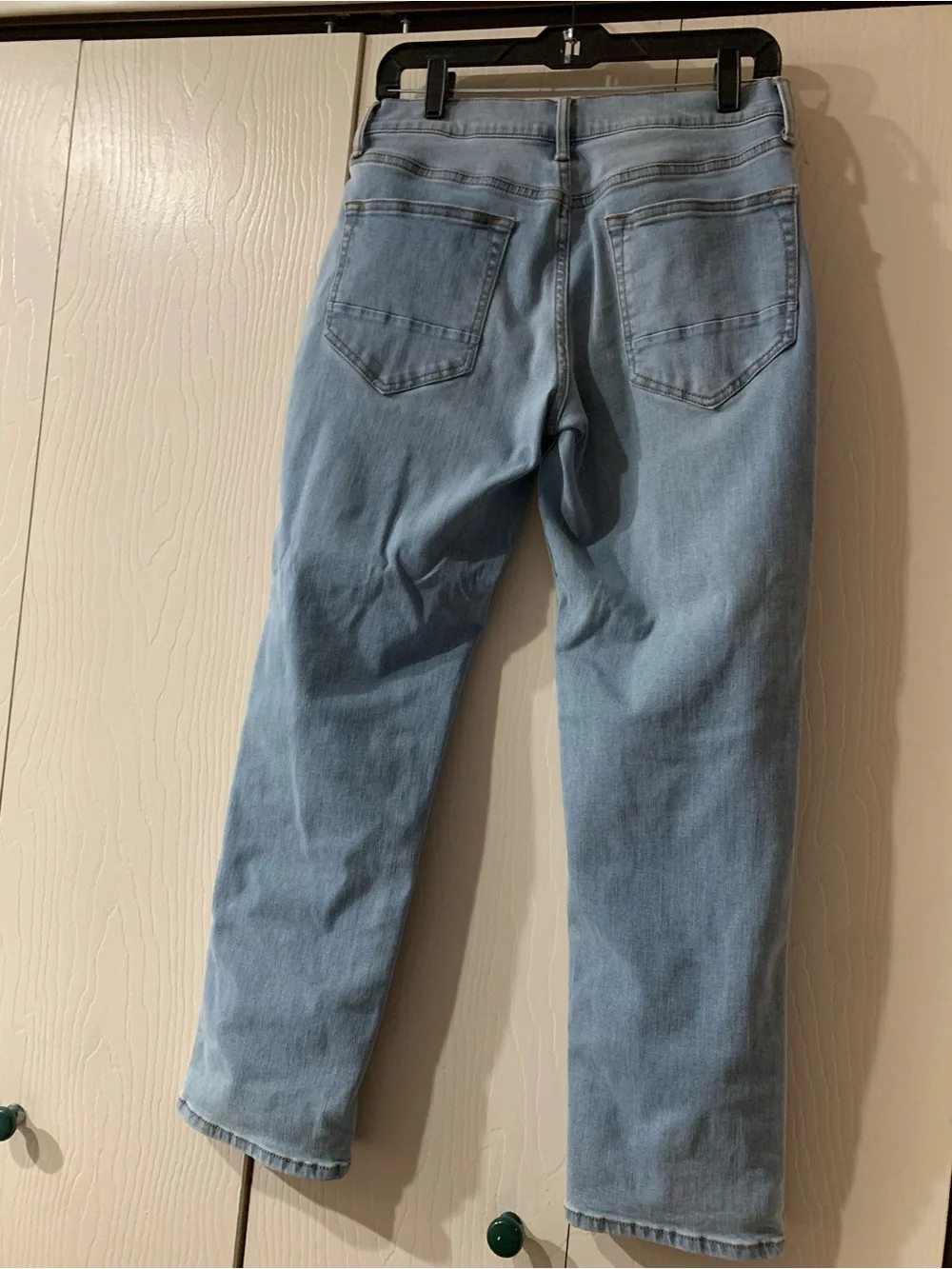 Arizona Jean Company Light Wash Straight-Leg Jeans